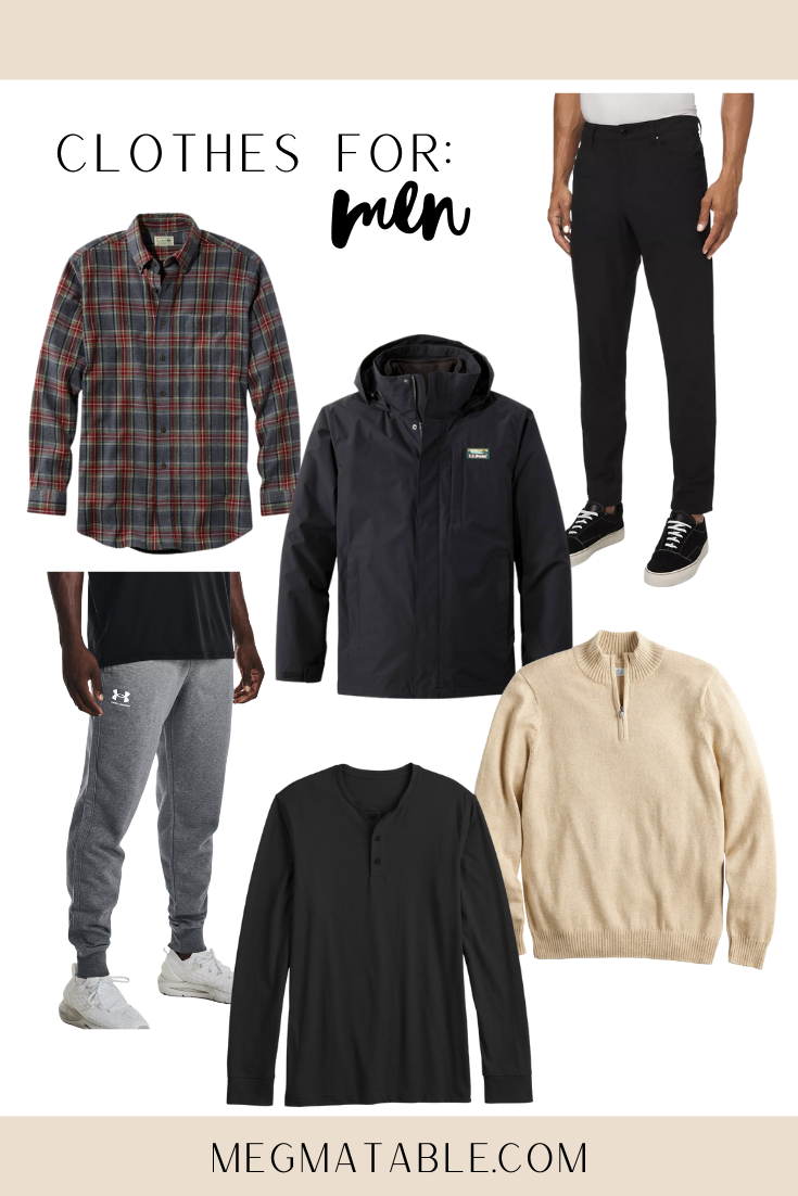 mens clothing gift guide